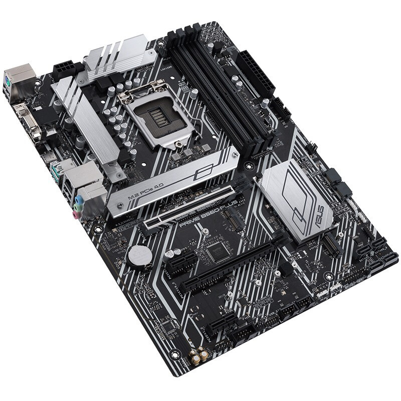 华硕(ASUS)PRIME B560-PLUS主板支持 CPU 11600KF/11400F/10600KF/10400F(Intel B560/LGA 1200)