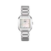 天梭 瑞士品牌 TISSOT 手表海浪系列 时尚 简约石英 金属 钢带女士手表T02.1.285.54 石英表 女
