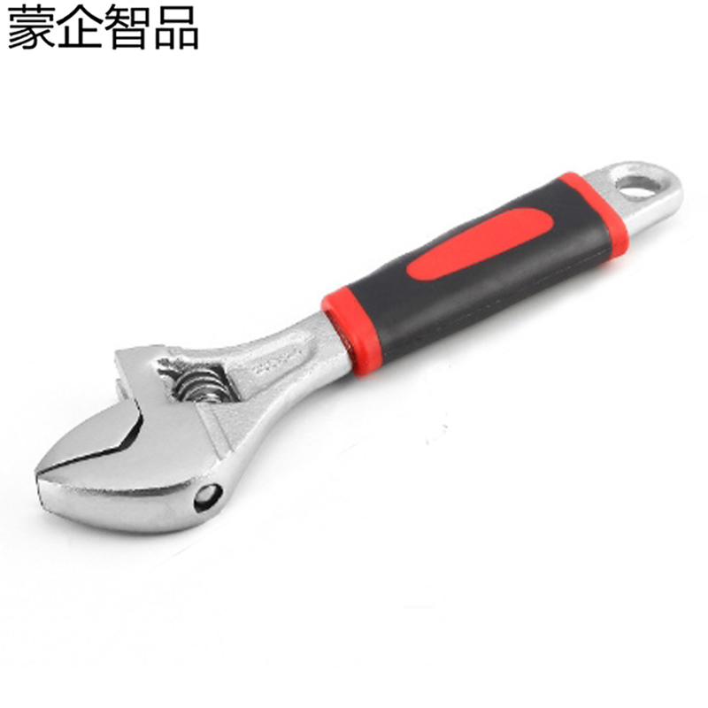 蒙企智品 黑红色胶柄扳手 12寸/把高清大图