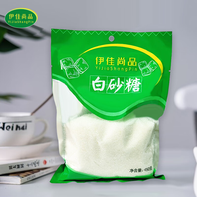 伊佳尚品 白砂糖 450g/袋高清大图