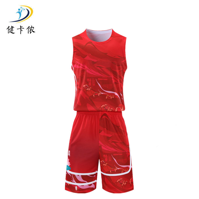 健卡侬篮球服J328/套高清大图