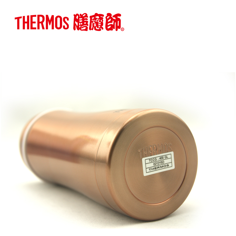 膳魔师不锈钢真空保温杯带不锈钢滤网茶杯TCCG-400 400ml*1