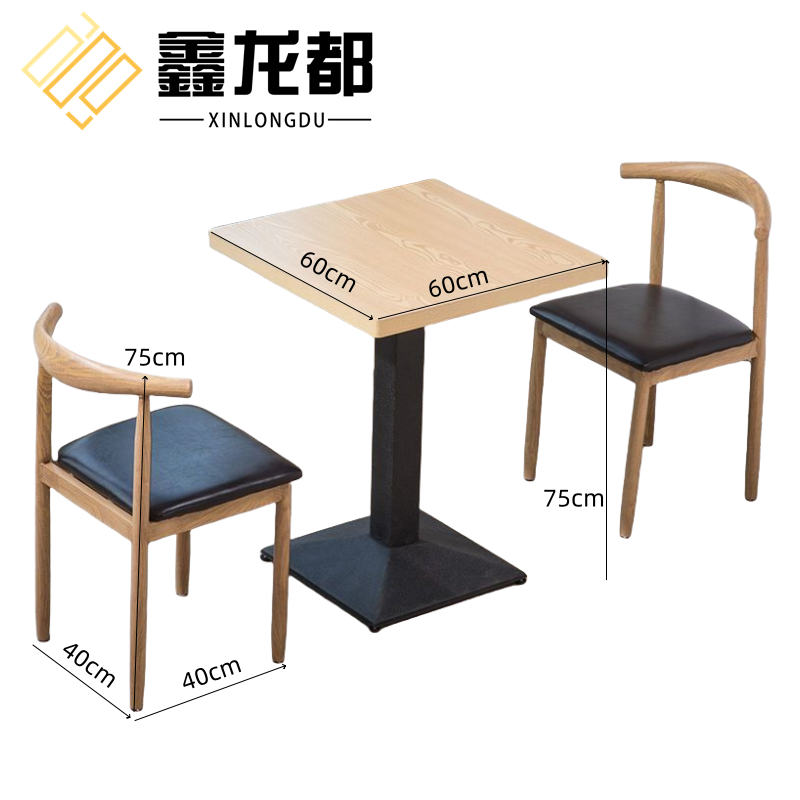 鑫龙都 食堂餐桌高清大图