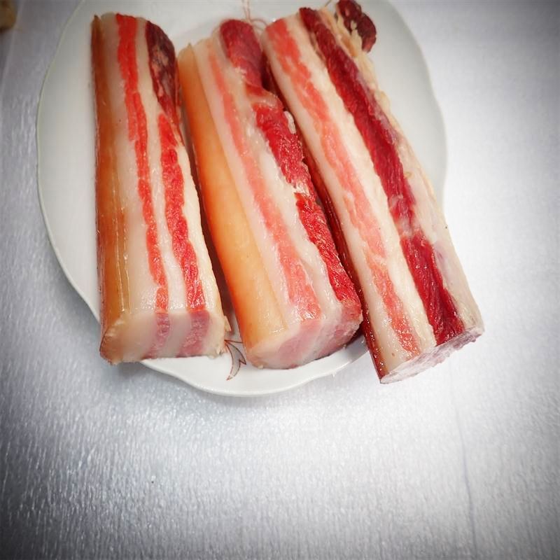 多规格风干腊肉香肠咸猪肉农家风味咸肉腌制腊肉非烟熏 一斤腊肉