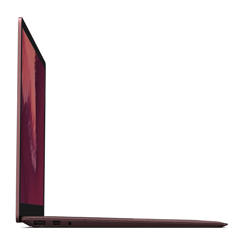 微软(Microsoft)Surface Laptop 2 13.5英寸 超轻薄本触屏版笔记本电脑(i5-8250U 8GB 256GB固态硬盘 含正版office 深酒红)