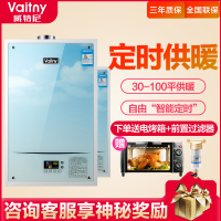 Vaitny/威特尼 L1PB18-BTA（Q）蓝天白云款燃气壁挂炉 天然气采暖炉家用洗浴地暖两用锅炉热水器50-90㎡