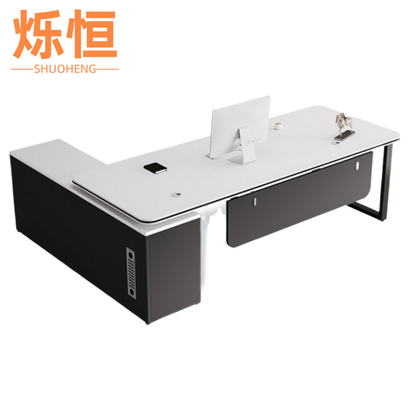 烁恒大班台120cm张高清大图