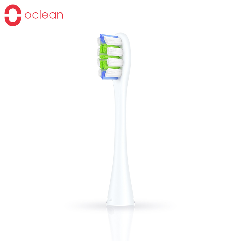 欧可林(oclean)电动牙刷成人替换刷头 美白标准型刷头2支装白色
