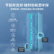 美的(Midea)冰箱235升三门家用小型三开门风冷无霜变频节能省电净味保鲜不占地冰箱BCD-235WTPM(E)