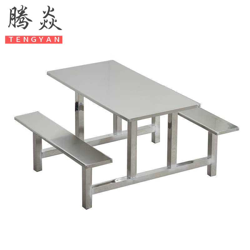 腾焱不锈钢餐桌C12张高清大图