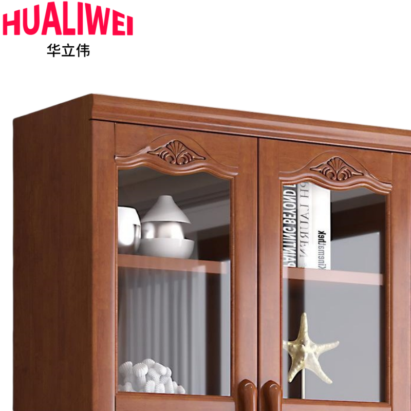 华立伟书柜1200*335*2000mm台高清大图