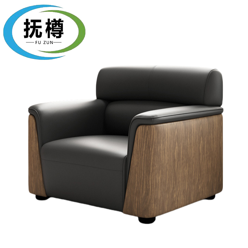 抚樽 办公沙发 90*83*82cm 张高清大图
