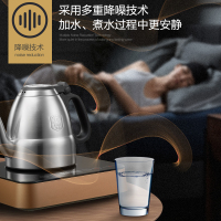 KAMJOVE/ 金灶 E7 底部上水电茶炉 自动上水电热水壶 全智能电水壶 涌泉式加水电热炉 316不锈钢烧水壶茶具