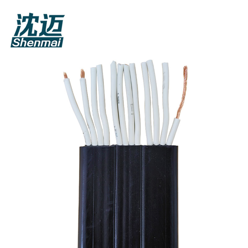 沈迈 铜芯扁电缆 YFFB-12*1.5mm² /米高清大图