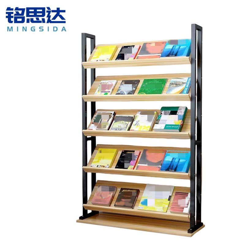 铭思达书报架120*30*150cm个高清大图