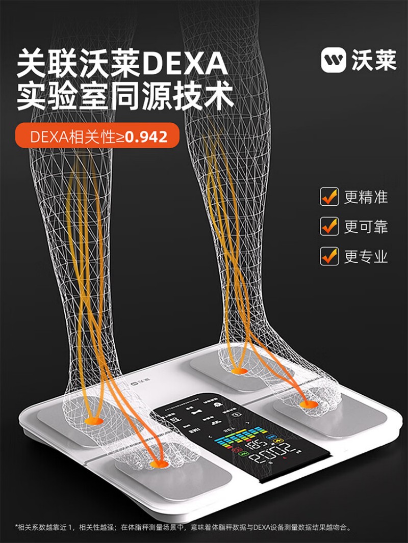 沃莱(ICOMON)智能体脂秤-S5-FG2408UWB高清大图