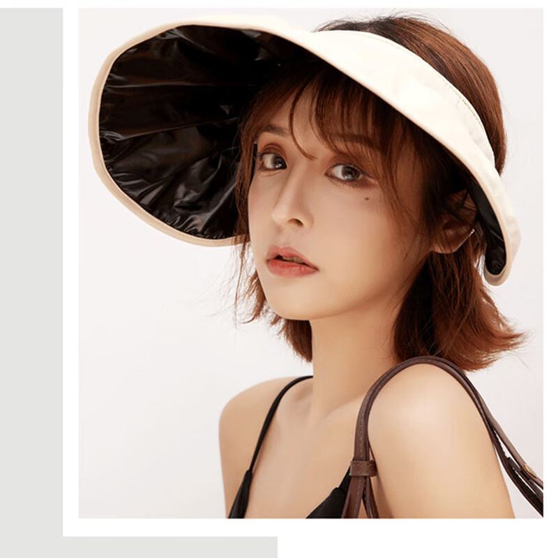 趣游帮帽子女夏天太阳帽户外防晒遮阳贝壳帽S-2312 均码