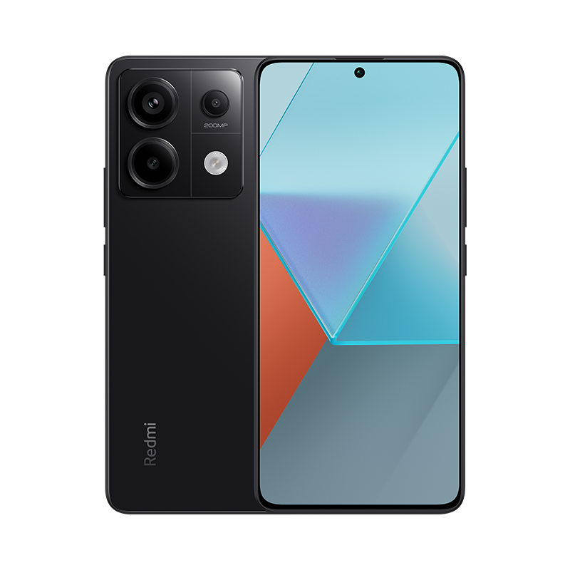 Redmi Note13Pro 新2亿像素 第二代1.5K高光屏 骁龙7s 移动平台 67W闪充 12GB+512GB 子夜黑 小米 红米手机