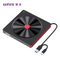 紫光（UNIS）JVD1805 USB多功能外置光驱 DVD刻录机外接光驱 支持笔记本/台式机/一体机/苹果电脑/国产系