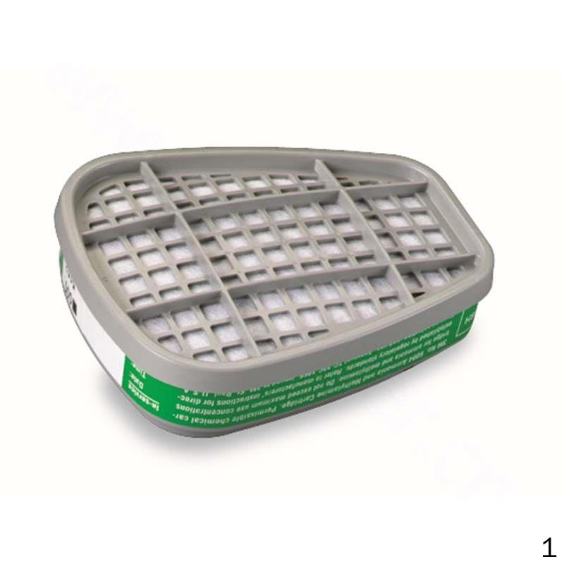 3m 6004cn 6004 氨气及甲氨气体滤毒盒 2件 .