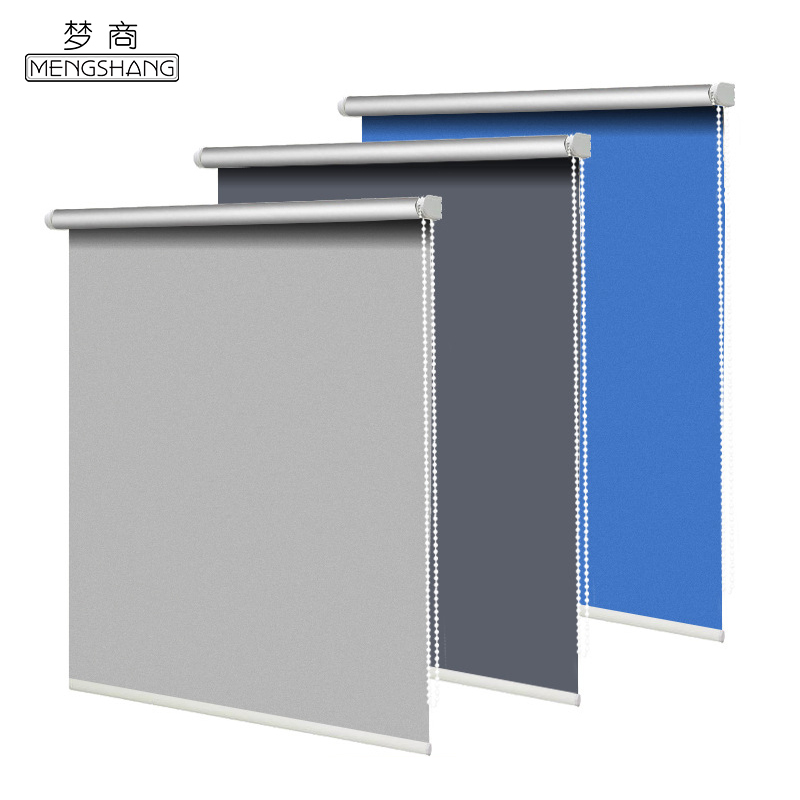 梦商 遮阳卷帘 拉式遮光隔热布 1平米定制窗帘