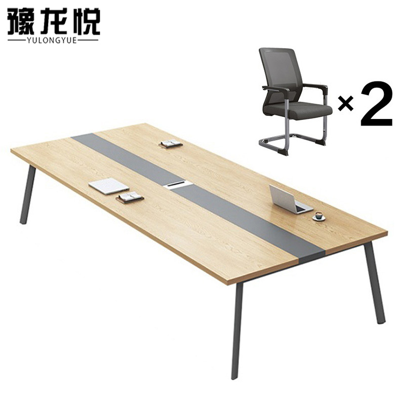 豫龙悦会议桌会议台高清大图