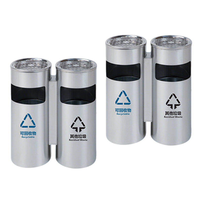 为未来 不锈钢垃圾桶 52*25*61cm 个高清大图
