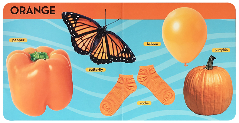 [正版]英文原版绘本 颜色认知 National Geographic Kids Look and Learn Colo高清大图