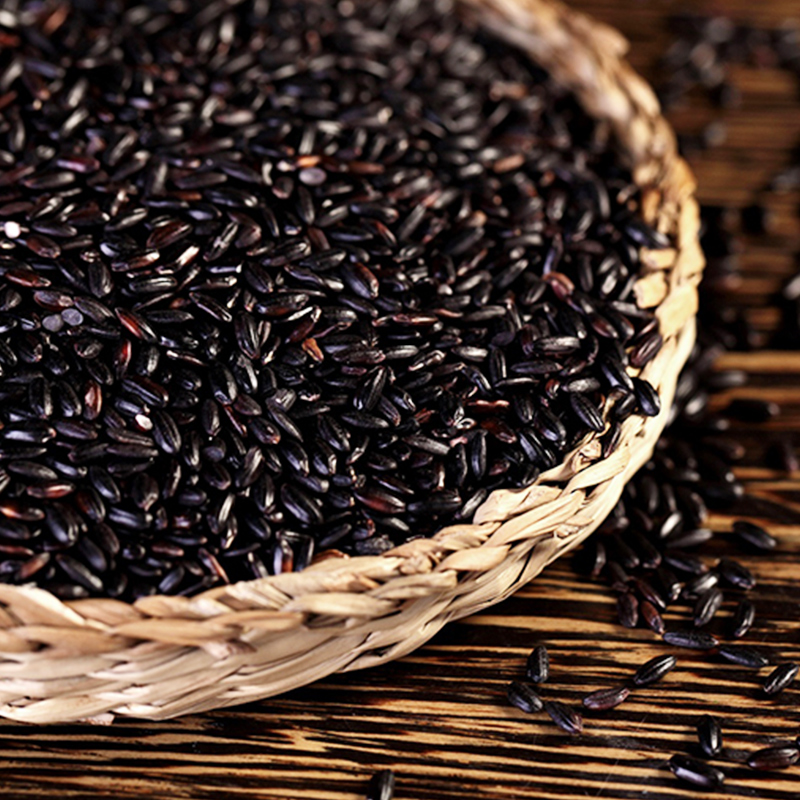 裕道府黑米 五常黑米 1KG 杂粮高清大图