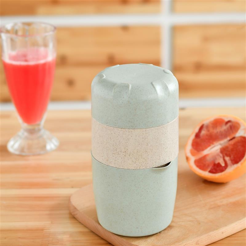 多功能手动榨汁器便携柠檬压汁器塑料家用榨汁杯榨汁机迷你学生|白果