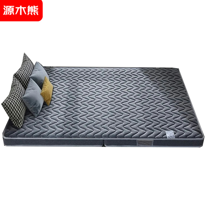 源木熊3E环保椰棕丝床垫护脊椎榻榻米乳胶防菌防螨折叠加厚单双人家用床垫(乳胶棕丝含量,床垫尺寸,厚度,可定制)