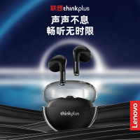联想(Lenovo)LP80Pro白色 真无线蓝牙耳机半入耳式降噪游戏吃鸡低延迟音乐耳机 适用苹果华为小米OPPO手机