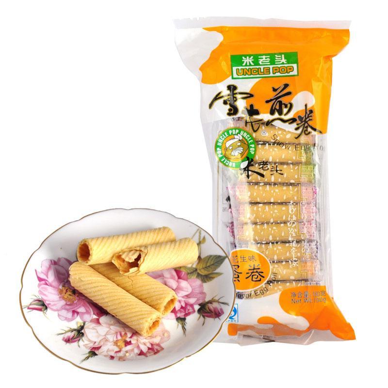 米老头150g雪花煎卷花生味