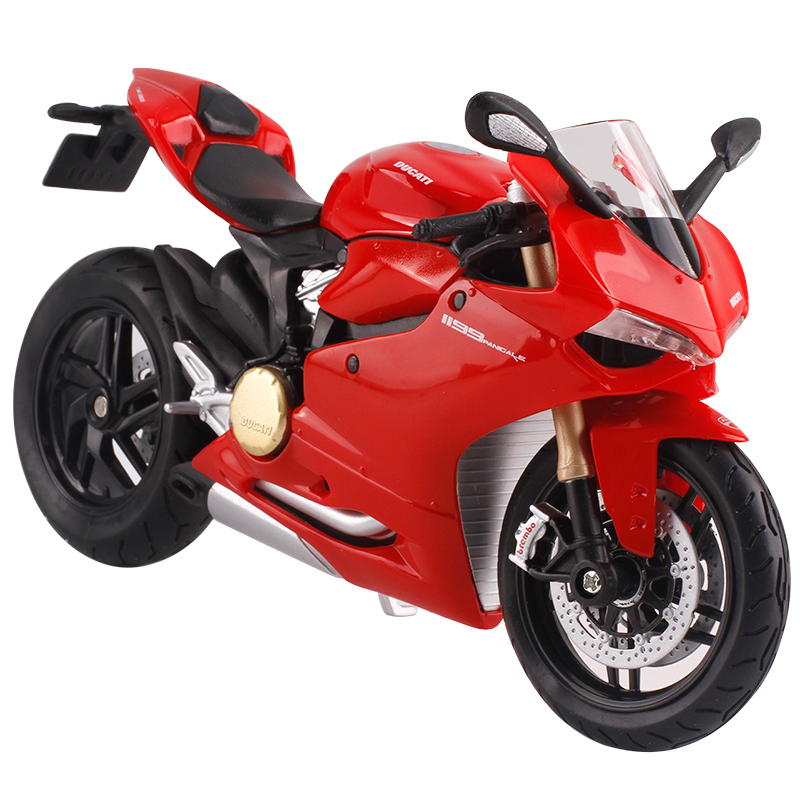 美驰图maisto 1:12杜卡迪摩托车模型 仿真ducati1199合金车模原厂