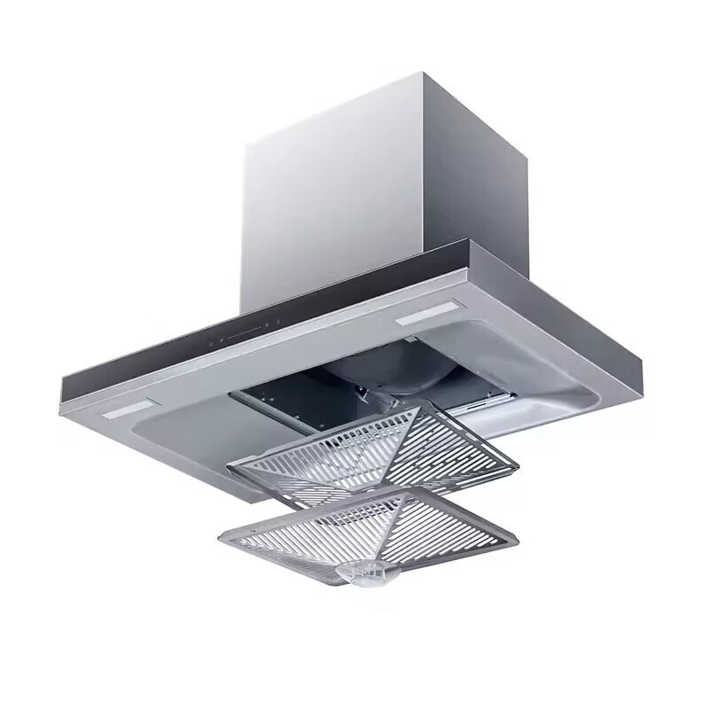 西门子(SIEMENS)LC4DUA953W 欧式自清洁抽油烟机21m³大吸力厨房蒸饭柜高清大图