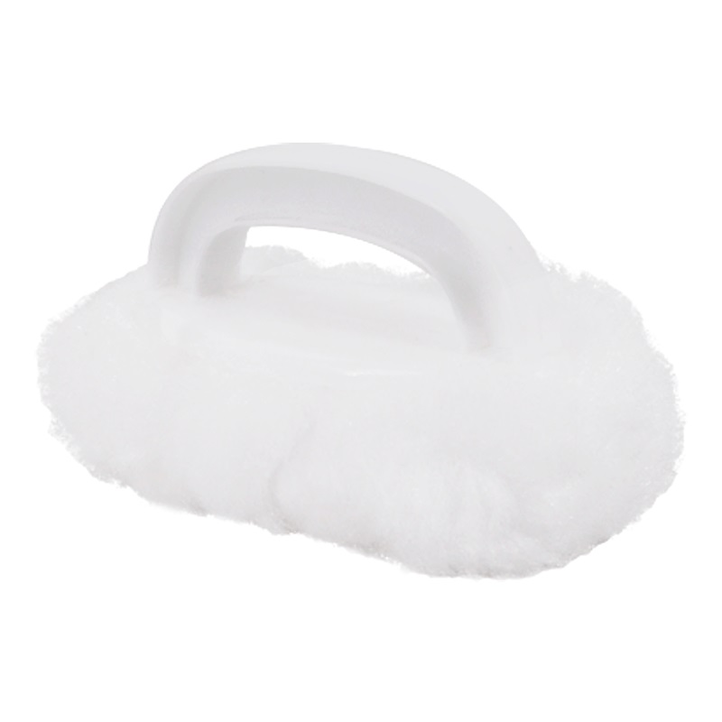 超宝面盆刷加大加厚 软毛 手持浴缸刷 白色高清大图