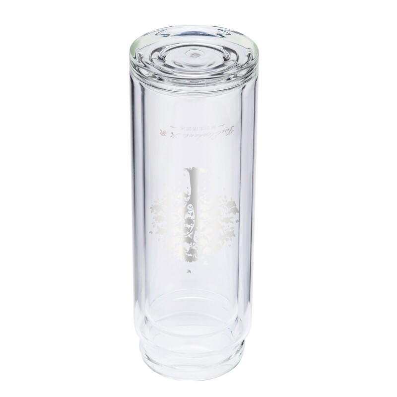 火象发财树商务玻璃杯HXB-BL041 300ML(香槟金) 个高清大图