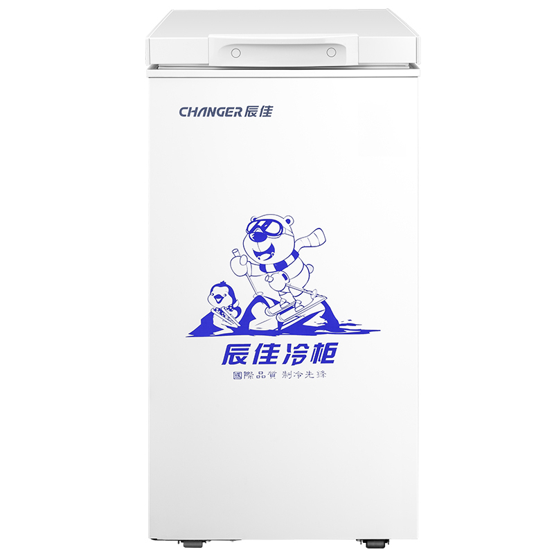 辰佳 (Changer)BC/BD(W)-70 70升小冰柜冷柜家用立式单门冷冻柜冷藏柜 白色