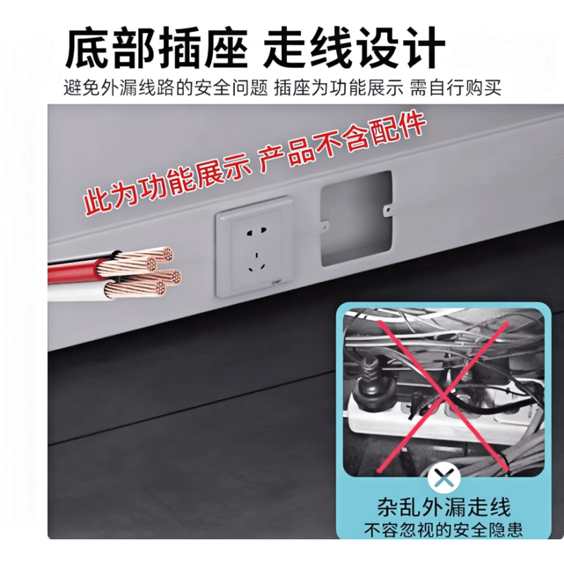 匹客 办公桌简约现代屏风职员财务四人位隔断式卡座员工双人工位 一字型单人位 1位图片