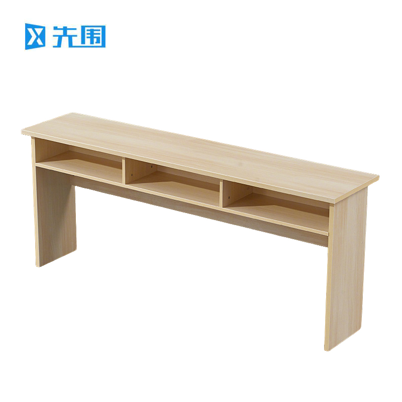 先围 条桌会议桌 橡色180*40*75cm 张高清大图