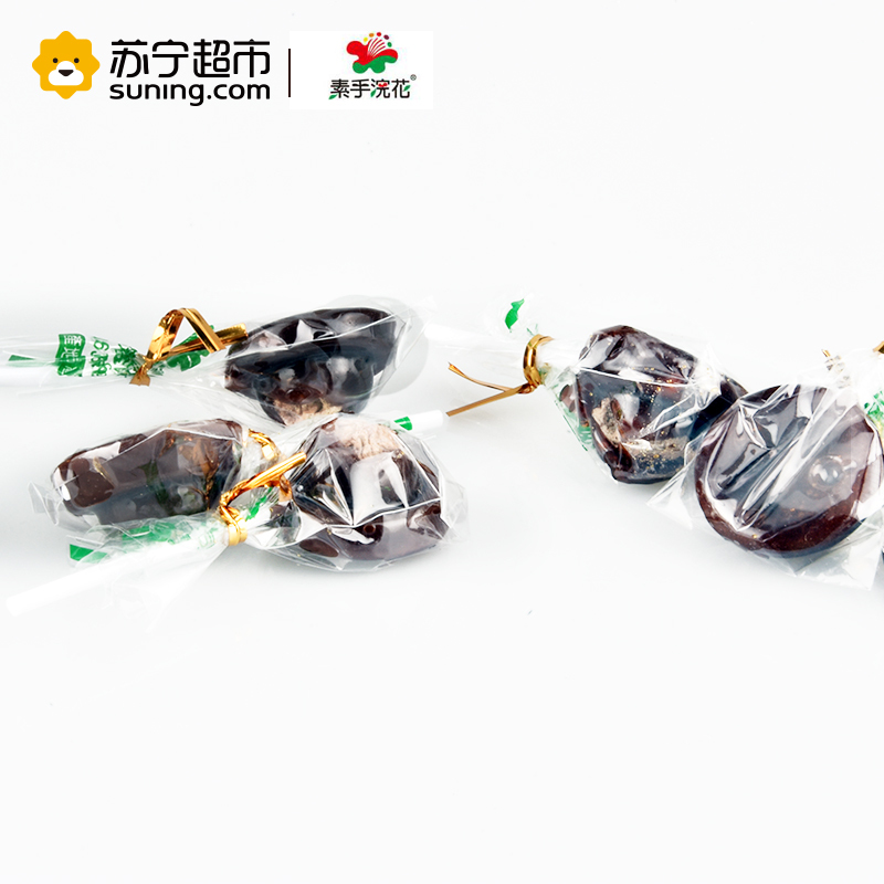 素手浣花黑糖棒棒糖袋装120g
