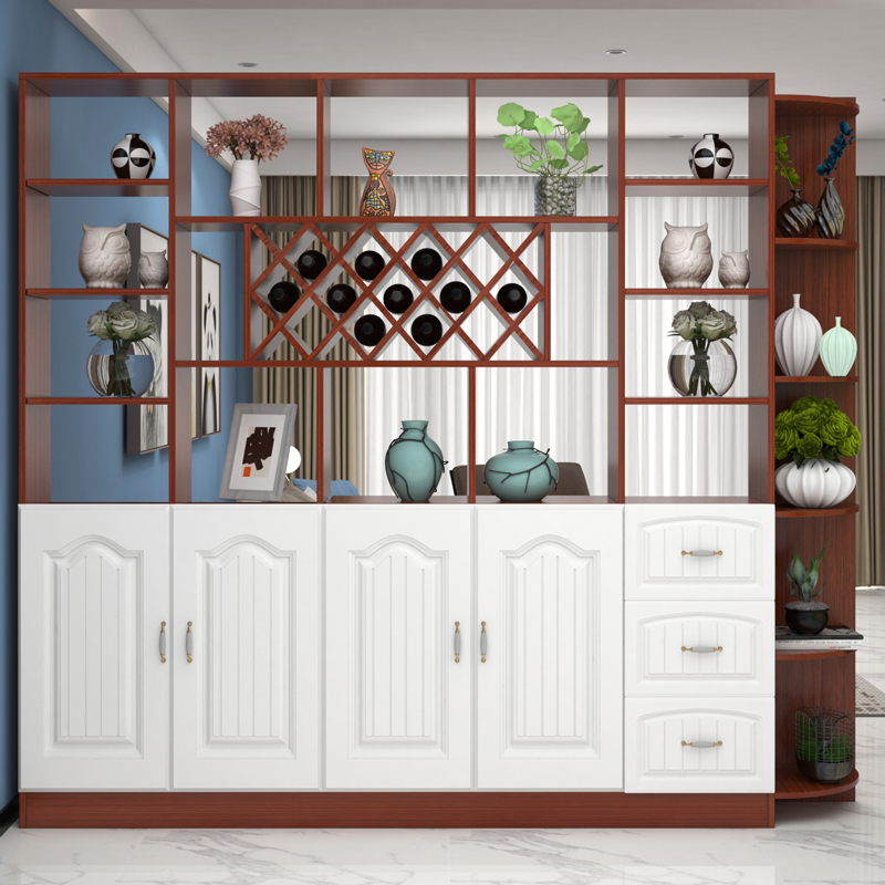 寻木匠酒柜现代简约隔断柜玄关柜客厅装饰柜餐厅屏风柜置物架鞋柜厅柜