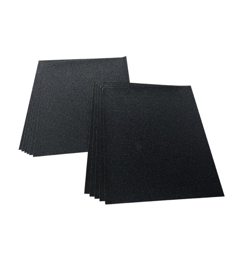 艾启格 TL-AQG06C 120目 280*230mm 100张/盒 砂纸(计价单位:盒) 黑色高清大图