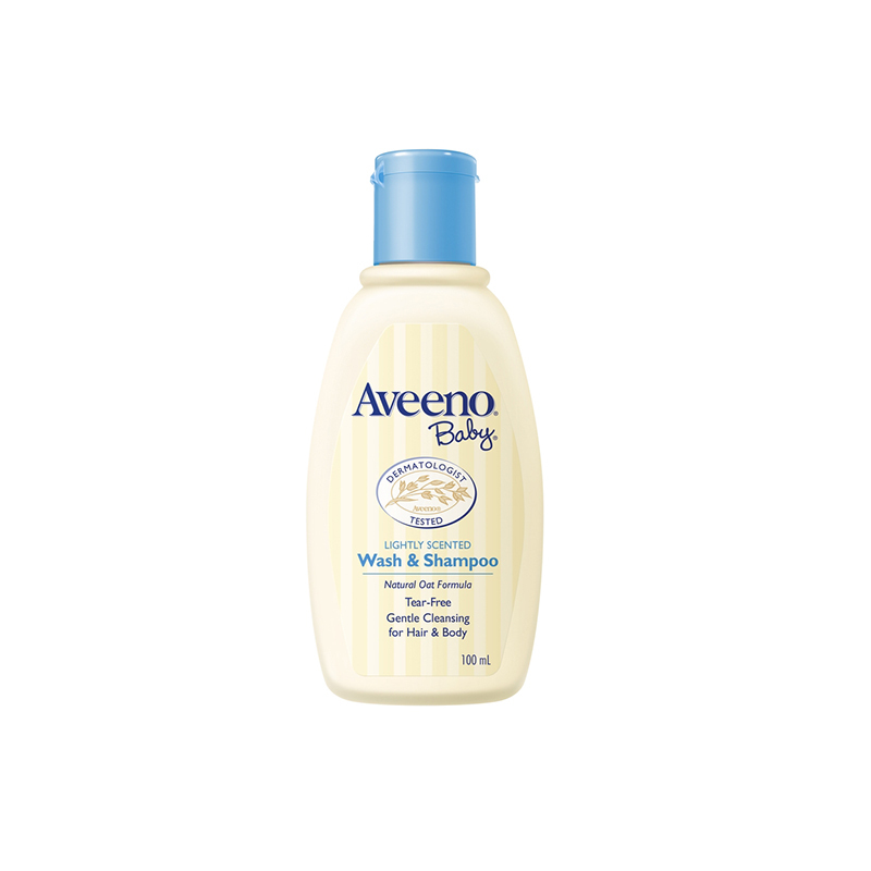 Aveeno艾惟诺 母婴幼儿童每日倍护洗发沐浴液 100ml 艾维诺宝宝洗发沐浴二合一 韩国进口