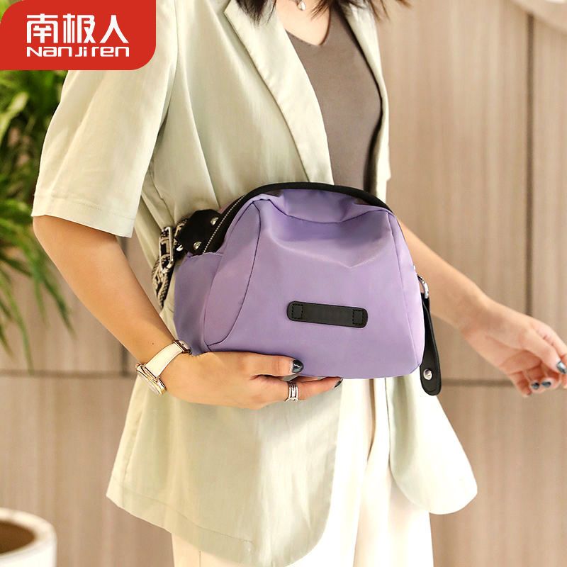 南极人牛津布包包女新款韩版百搭帆布小包女士轻便休闲包单肩斜挎包