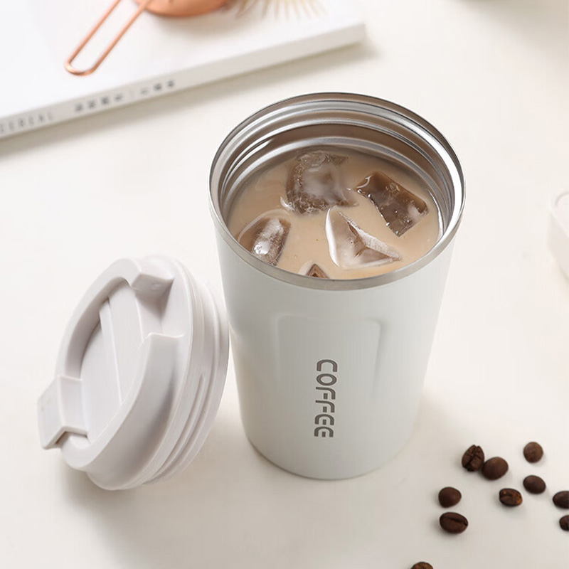 MAXCOOK美厨咖啡杯510ml便捷出行大容量白色MCB8749高清大图