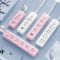 902[少女粉] 2插位 插头款 家用多功能USB 长线插座宿舍接线板多孔办公带线插排拖插线板无线