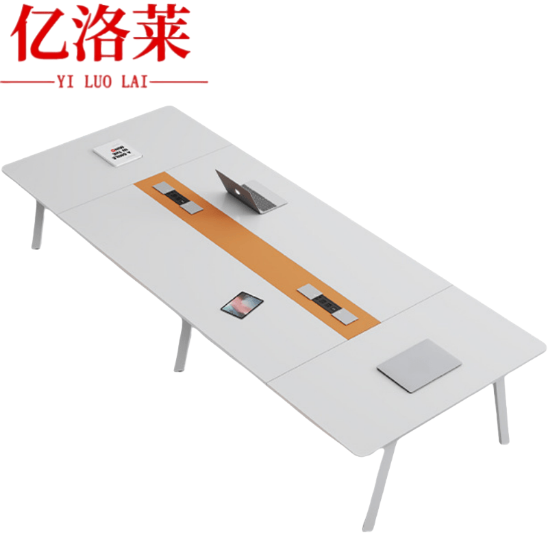 亿洛莱 会议桌 5500*1500*750mm 张高清大图