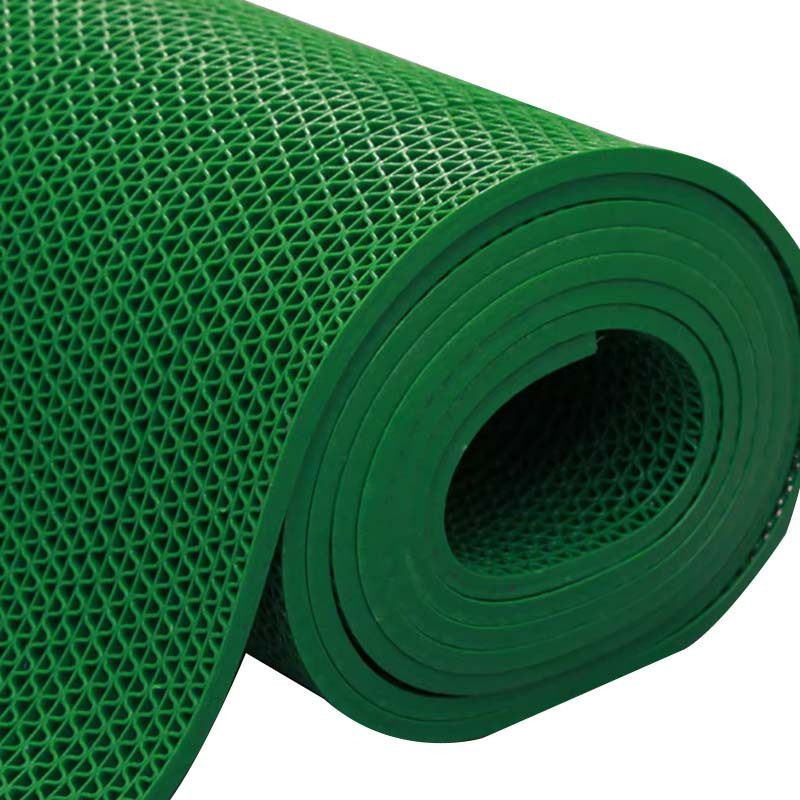 温馨 镂空防滑垫 绿色5mm*0.9m宽 米高清大图