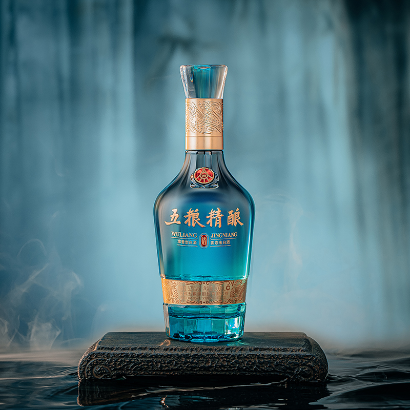 五粮液股份五粮精酿佳酿52度2瓶纯粮食浓香型白酒礼盒装高清大图